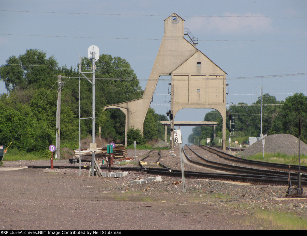 Dekalb coaling tower at MP 58